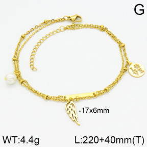Stainless Steel Anklets  2A9000444vbmb-610