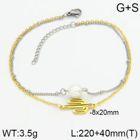 Stainless Steel Anklets  2A9000451vbmb-610