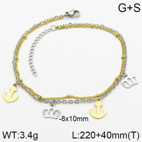 Stainless Steel Anklets  2A9000455vbmb-610