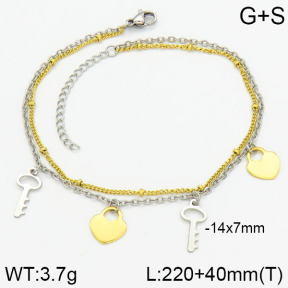 Stainless Steel Anklets  2A9000456vbmb-610