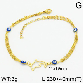Stainless Steel Anklets  2A9000467vbmb-610