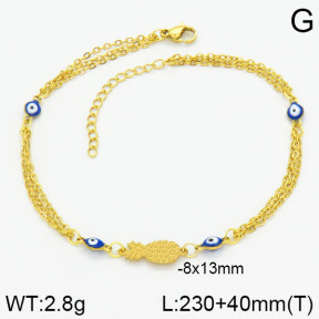 Stainless Steel Anklets  2A9000469vbmb-610