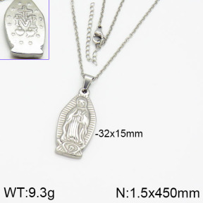 Stainless Steel Necklace  2N2000931vbmb-355