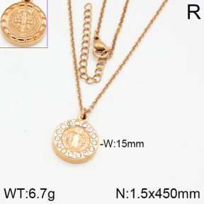 Stainless Steel Necklace  2N4000525ahjb-706