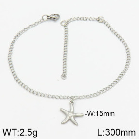 Stainless Steel Anklets  2A9000471ablb-226
