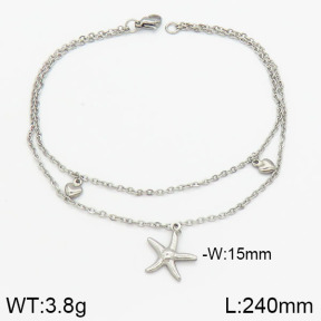 Stainless Steel Anklets  2A9000473ablb-226