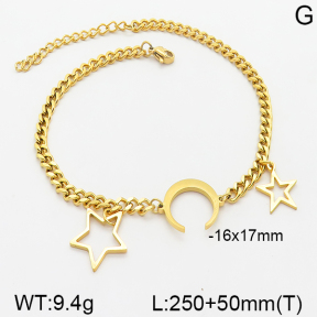 Stainless Steel Anklets  5A9000390vhha-628