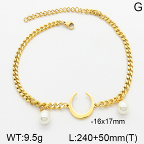 Stainless Steel Anklets  5A9000397vbpb-628