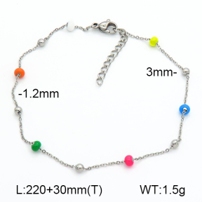 Stainless Steel Anklets  7A9000269aaji-G023