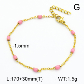 Stainless Steel Bracelet  7B3000175baka-G023