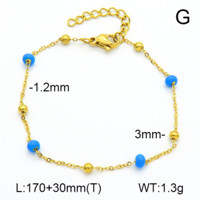 Stainless Steel Bracelet  7B3000201aajl-G023