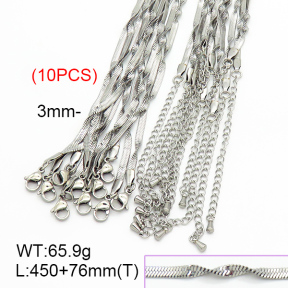 Stainless Steel Necklace  7N2000463ajvb-G028