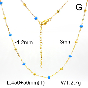 Stainless Steel Necklace  7N3000141bbml-G023