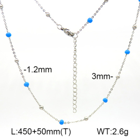 Stainless Steel Necklace  7N3000143vbll-G023