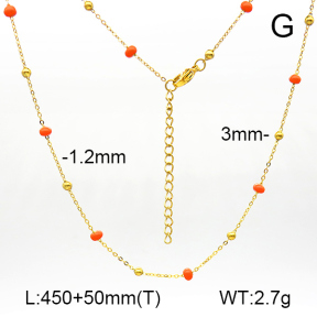 Stainless Steel Necklace  7N3000150bbml-G023