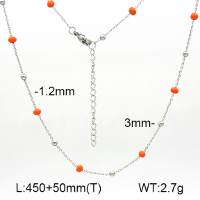 Stainless Steel Necklace  7N3000151vbll-G023