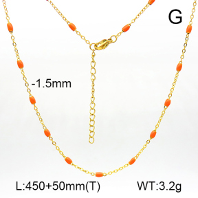 Stainless Steel Necklace  7N3000185vbnl-G023