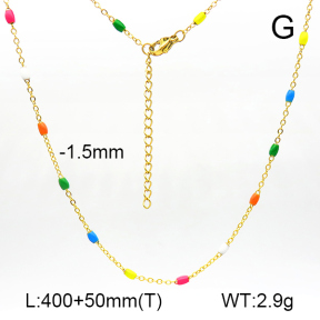 Stainless Steel Necklace  7N3000198vbnb-G023