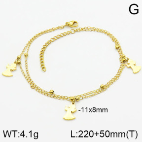 Stainless Steel Anklets  2A9000482vbll-642