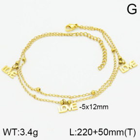 Stainless Steel Anklets  2A9000485vbll-642