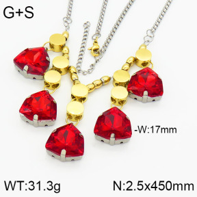 Stainless Steel Necklace  2N4000527aivb-666