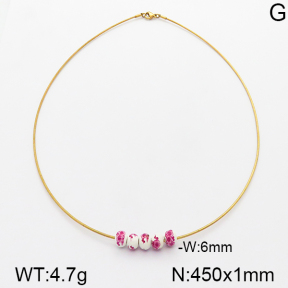 Stainless Steel Necklace  5N4000603bbov-212
