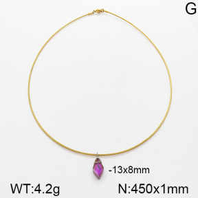 Stainless Steel Necklace  5N4000604bbov-212