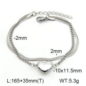 Stainless Steel Bracelet  7B2000134bbov-354