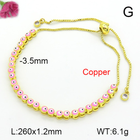 Fashion Copper Bracelet  F7B300724bbov-L017