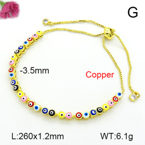 Fashion Copper Bracelet  F7B300725bbov-L017