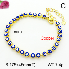 Fashion Copper Bracelet  F7B300728bhva-L017