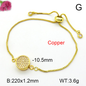 Fashion Copper Bracelet  F7B401199vail-L017