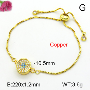 Fashion Copper Bracelet  F7B401204vail-L017