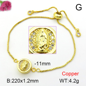 Fashion Copper Bracelet  F7B401209vail-L017