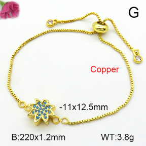 Fashion Copper Bracelet  F7B401222vail-L017