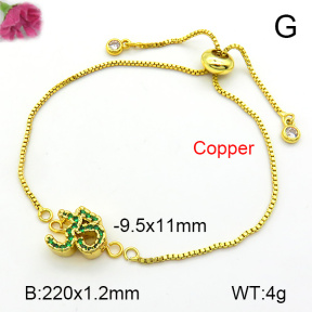 Fashion Copper Bracelet  F7B401224vail-L017