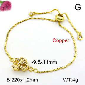 Fashion Copper Bracelet  F7B401226vail-L017
