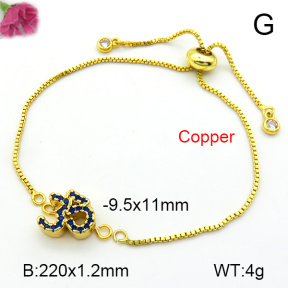 Fashion Copper Bracelet  F7B401227vail-L017