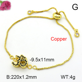 Fashion Copper Bracelet  F7B401228vail-L017