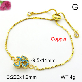 Fashion Copper Bracelet  F7B401229vail-L017