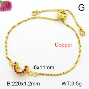 Fashion Copper Bracelet  F7B401234vail-L017