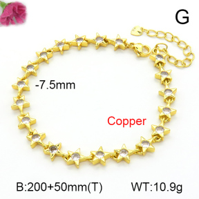 Fashion Copper Bracelet  F7B401241bhva-L017