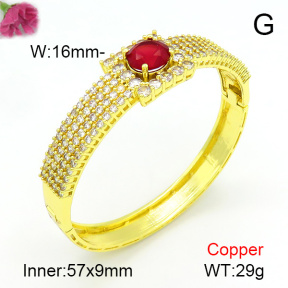 Fashion Copper Bangle  F7BA40175vhov-L017