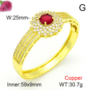 Fashion Copper Bangle  F7BA40177vhov-L017