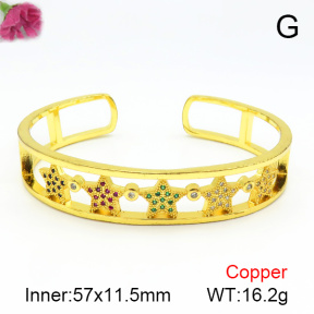 Fashion Copper Bangle  F7BA40179vhov-L017