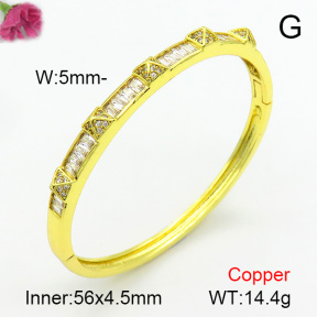 Fashion Copper Bangle  F7BA40184ahlv-L017