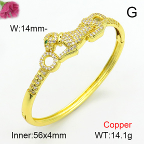 Fashion Copper Bangle  F7BA40185ahlv-L017