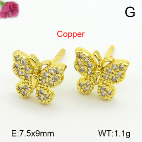 Fashion Copper Earrings  F7E400702ablb-L017