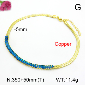 Fashion Copper Necklace  F7N401547bhva-L017