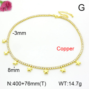 Fashion Copper Necklace  F7N401550ahlv-L017